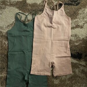 All in Motion Set of 2 Rompers